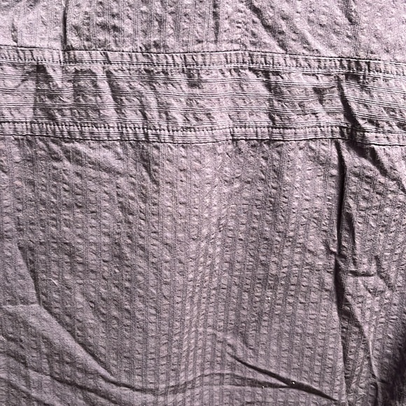 FLAX Vintage Organic Linen Like New Condition Denim Blue Dress Size L - Picture 5 of 6